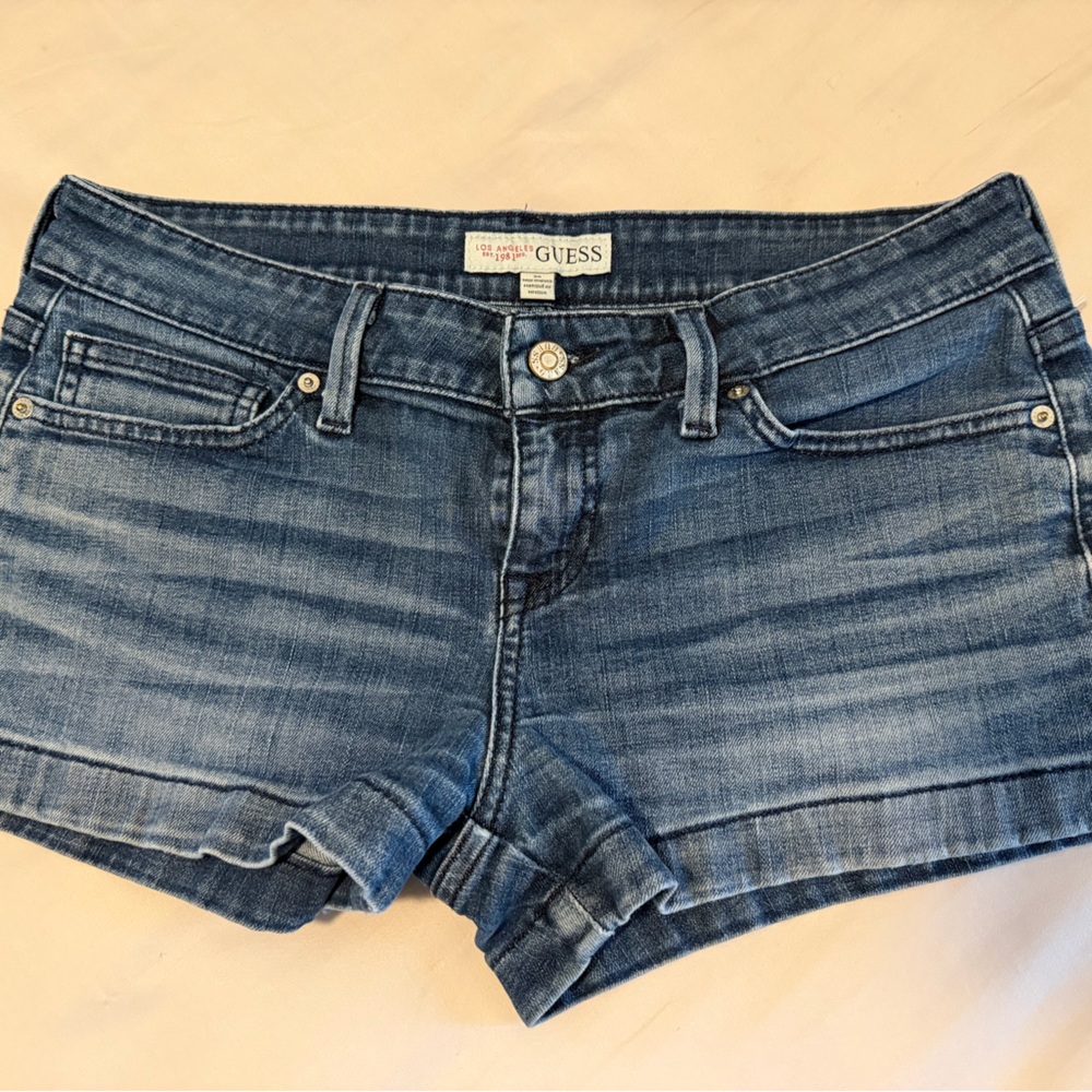 Guess Indigo Denim Shorts